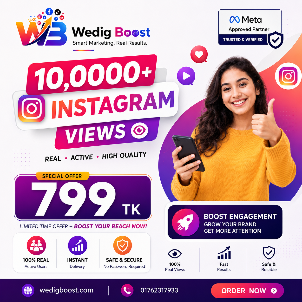 Instagram Views Offer